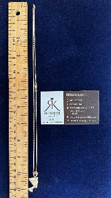 10k yellow Gold Chain with pendant # R 17 - Photo 6