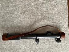 Carl Zeiss, Jena, Zielmar Nr. 55865, pre war scope, rare leather