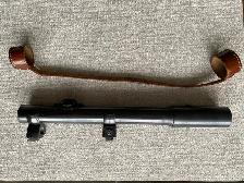 Carl Zeiss, Jena, Zielmar Nr. 55865, pre war scope, rare leather - Photo 5