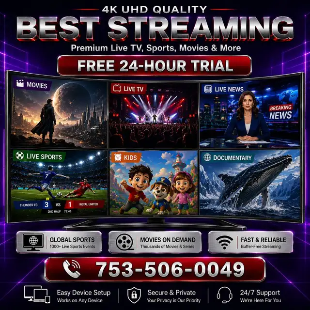 Unlimited 4K UHD Streaming