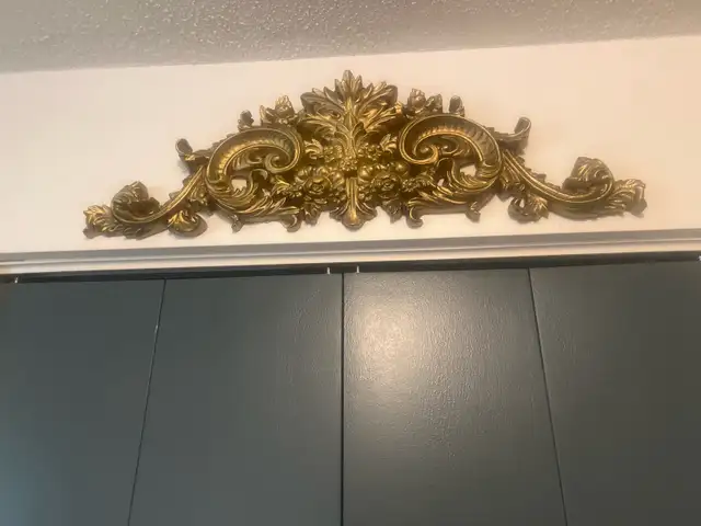 Gold Gilded wall scone