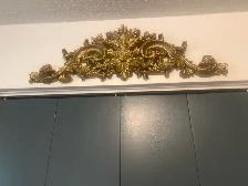 Gold Gilded wall scone