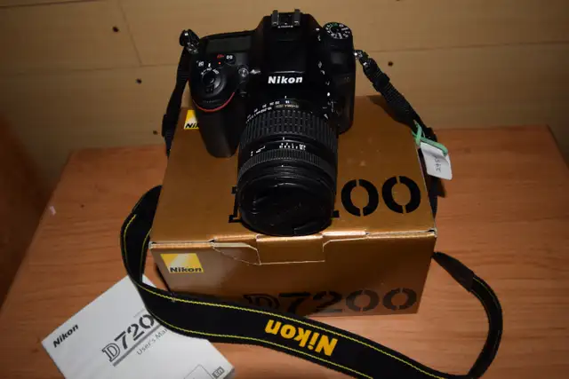 Nikon D7200 with 18-250 lens