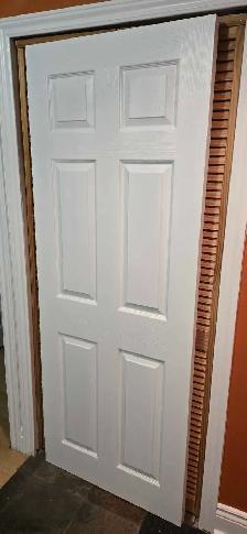 6 panel door 30'X78'