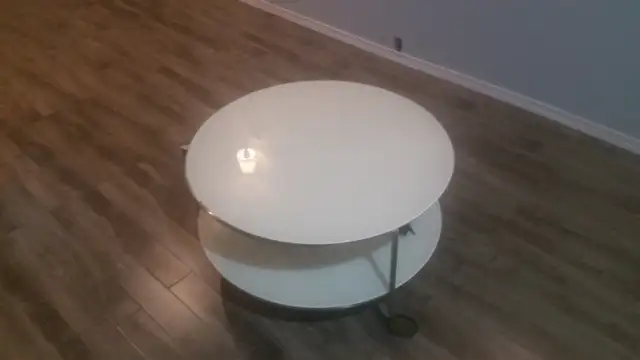 Table - White / Glass $45obo