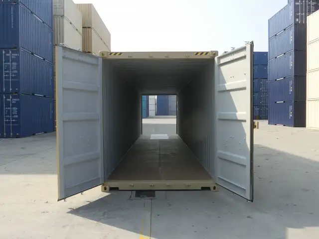 40ft High Cube Double Door Shipping Container | Sea Can Storage