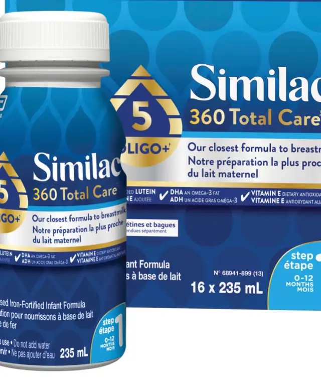 Lait Maternisé Similac Prêt à Boite 4 caisses etape 1 & 2