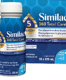 Lait Maternisé Similac Prêt à Boite 4 caisses etape 1 & 2