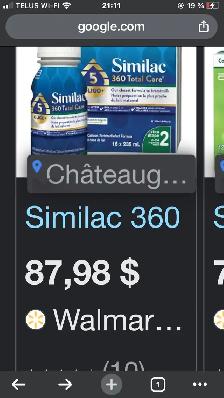Lait Maternisé Similac Prêt à Boite 4 caisses etape 1 & 2 - Photo 3