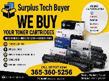 Get Top Dollar for Your Surplus Printer Toner Stock