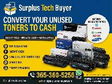 Get Top Dollar for Your Surplus Printer Toner Stock