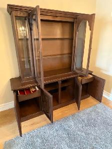 Free delivery used Wooden China Cabinet - Photo 6