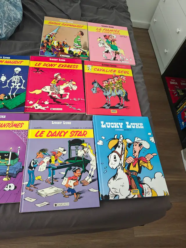 14 albums de lucky luke