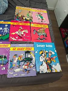 14 albums de lucky luke