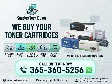 Professional Buyers of New and Unused Toner Cartridges