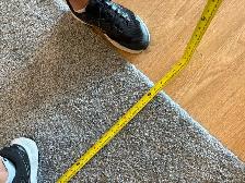 Free delivery used Grey Area Rug - Photo 9