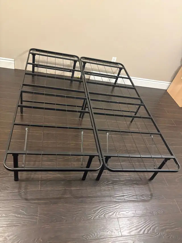 double metal bed frame