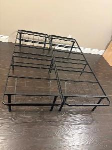 double metal bed frame