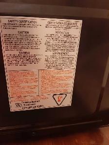 FRIGIDAIRE Microwave for sale - Photo 7