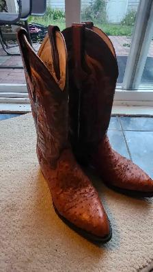 WOMENS SIZE 10~ Olathe OSTRICHCowboy Boots - Photo 5