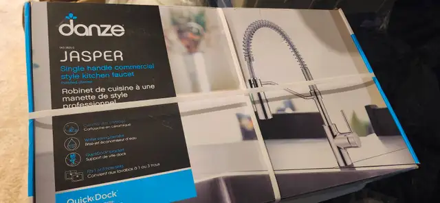 Brand NEW in box! Danze Jasper Kitchen Faucet for sale!