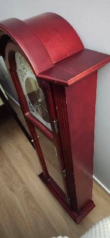 Excellent condition mahogany cherry  wooden wall clock! - Photo 2