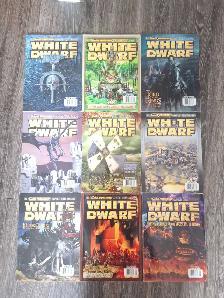Games Workshop 9 White Dwarf Magazines 5$ each