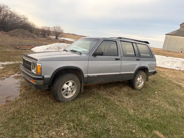 1991 s10 blazer 4.3 4x4