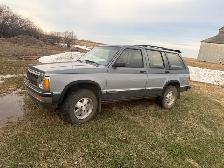 1991 s10 blazer 4.3 4x4