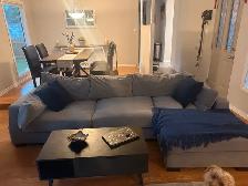 Auberge sectional scratch proof sofa