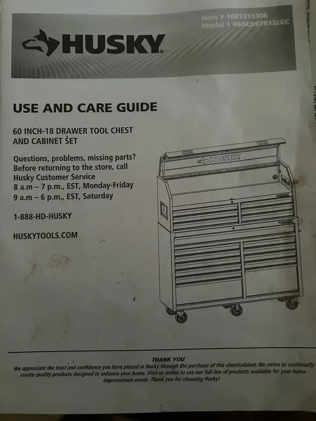 60inch 18 drawer tool chest   cabinet set
