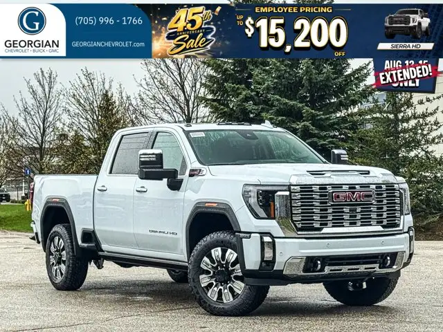 2026 GMC Sierra 2500HD Denali- 5th Wheel Prep Pkg - Cooled Seats
