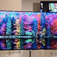 TÉLÉ À VENDRE 77 POUCES QLED