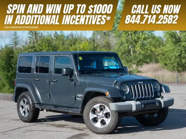 2018 Jeep Wrangler JK Unlimited Sahara - Targa Roof | Leather