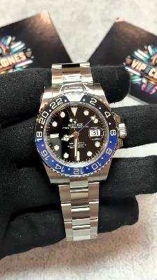TOP QUALITY 1:1  rolex Watch  rolex gmts master Batman - Photo 3