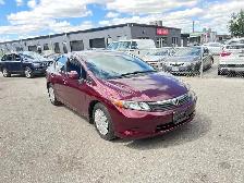 2012 Honda Civic LX 162 KM (Manual) CERTIFIED-WARRANTY - Photo 10