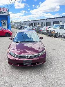 2012 Honda Civic LX 162 KM (Manual) CERTIFIED-WARRANTY - Photo 12