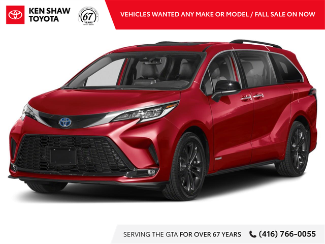 2022 Toyota Sienna XSE 7-Passenger NAVIGATION / LEATHER / SUN...