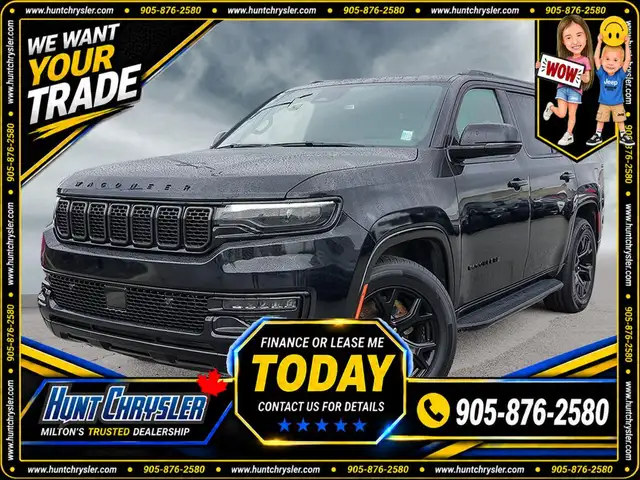 2024 Jeep Wagoneer CARBIDE | 4X4 | PANO | HTD/COOL | 20s | NAV &