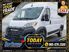 2025 RAM ProMaster Cargo Van 2500 HR | 136' WB | CARPLAY | PART