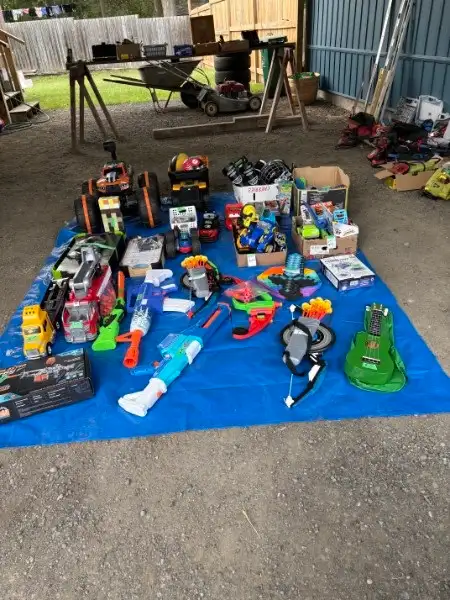 Yard Sale Sun 9AM Trenton - Toys, Kitchenware, Tools