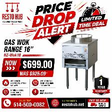 Gas Wok Range 16