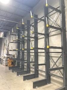 16’ tall cantilever racking in stock - quick ship ready. - Photo 6