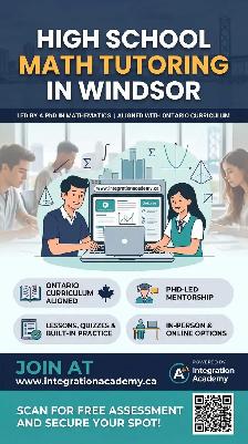 High School Math Tutoring (In-Person & Online)