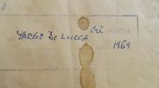 Tableau Yargo DeLucca (1925-2008) Huile 15 X 14 1/2 Pouces - Photo 5