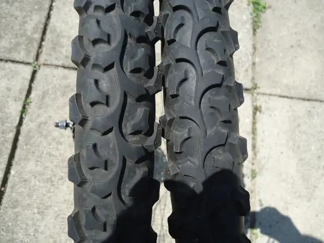 26" Bike Wheels with Tires (Front and Rear)