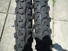 26" Bike Wheels with Tires (Front and Rear)