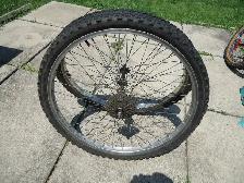 26" Bike Wheels with Tires (Front and Rear) - Photo 2
