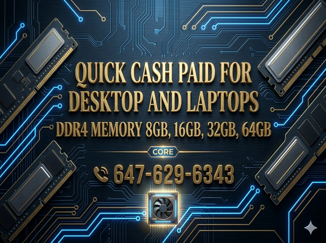 Buying DDR4 Desktop & Laptop RAM In Bulk – Quick Cash Paid