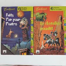 2 LIVRES NEUFS POUR ADO DE 10 ANS, Z`AZIMUT: $5.00 CHACUN